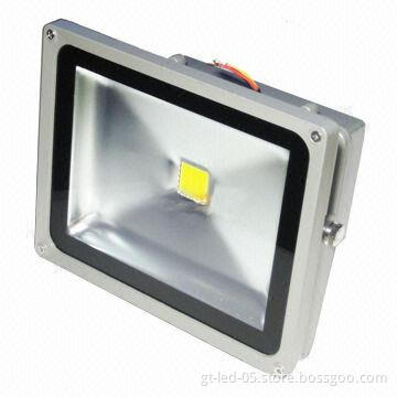 Promotional 10 to 150W LED Floodlight with 85 to 260V AC Input Voltage and 47 to 63Hz Frequency